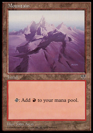 Random Basic Black-Border Mountain